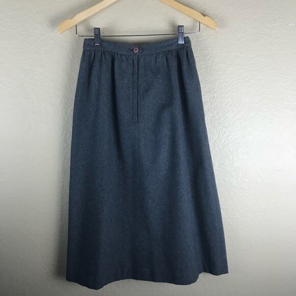 CLOSET CLEAR OUT!  Vintage Grey Wool Jackt Detail - Picture 7 of 7